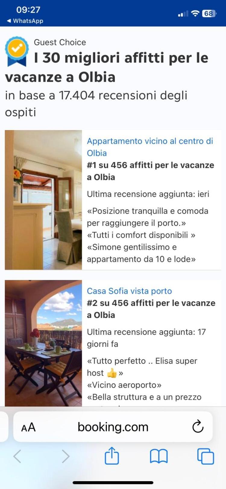 Casa Sofia Vista Porto Apartment Olbia Bagian luar foto